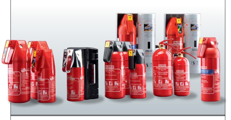 Car and Household Fire Extinguishers