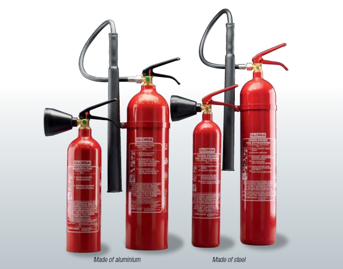 CO2 Fire Extinguishers With Bracket