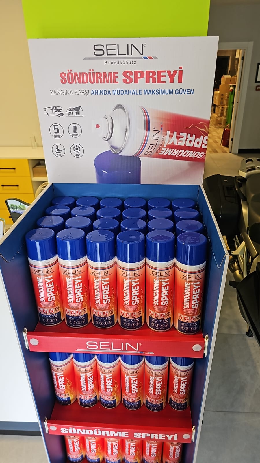 Selin Yangın Söndürücü Sprey